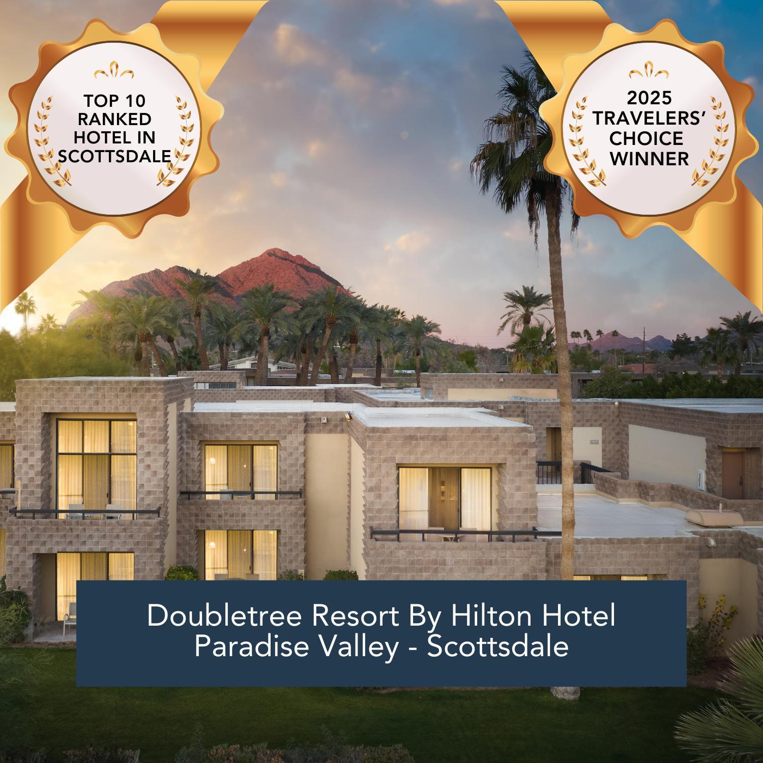 Doubletree By Hilton Paradise Valley Resort Scottsdale Exterior foto